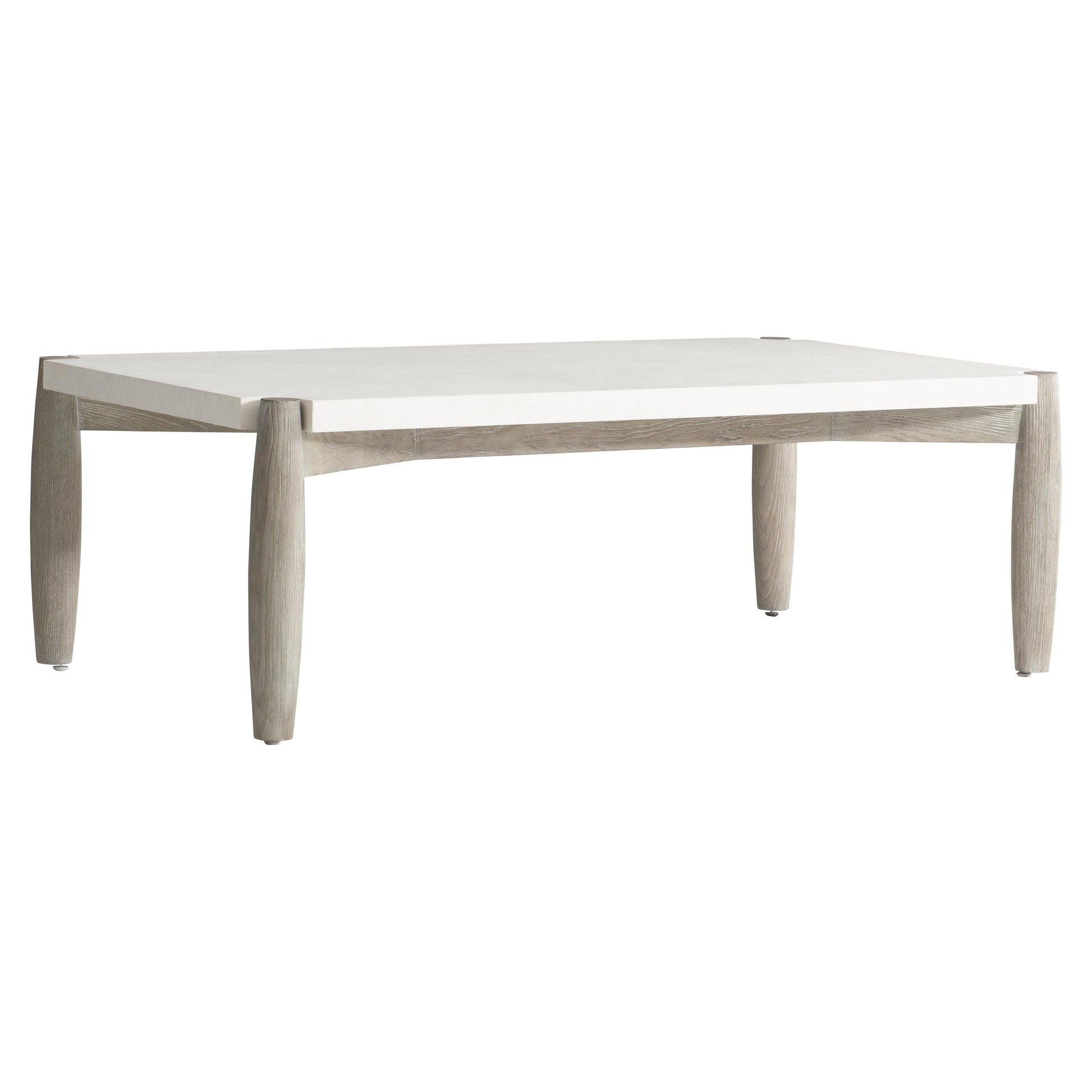 Ashbrook Vellum/Weathered Greige Cocktail Table - Ornate Home