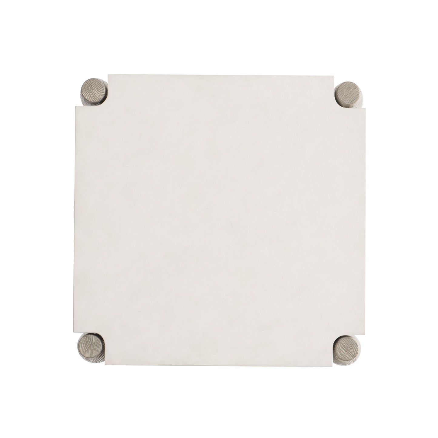 Ashbrook Vellum/Weathered Greige Side Table - Ornate Home