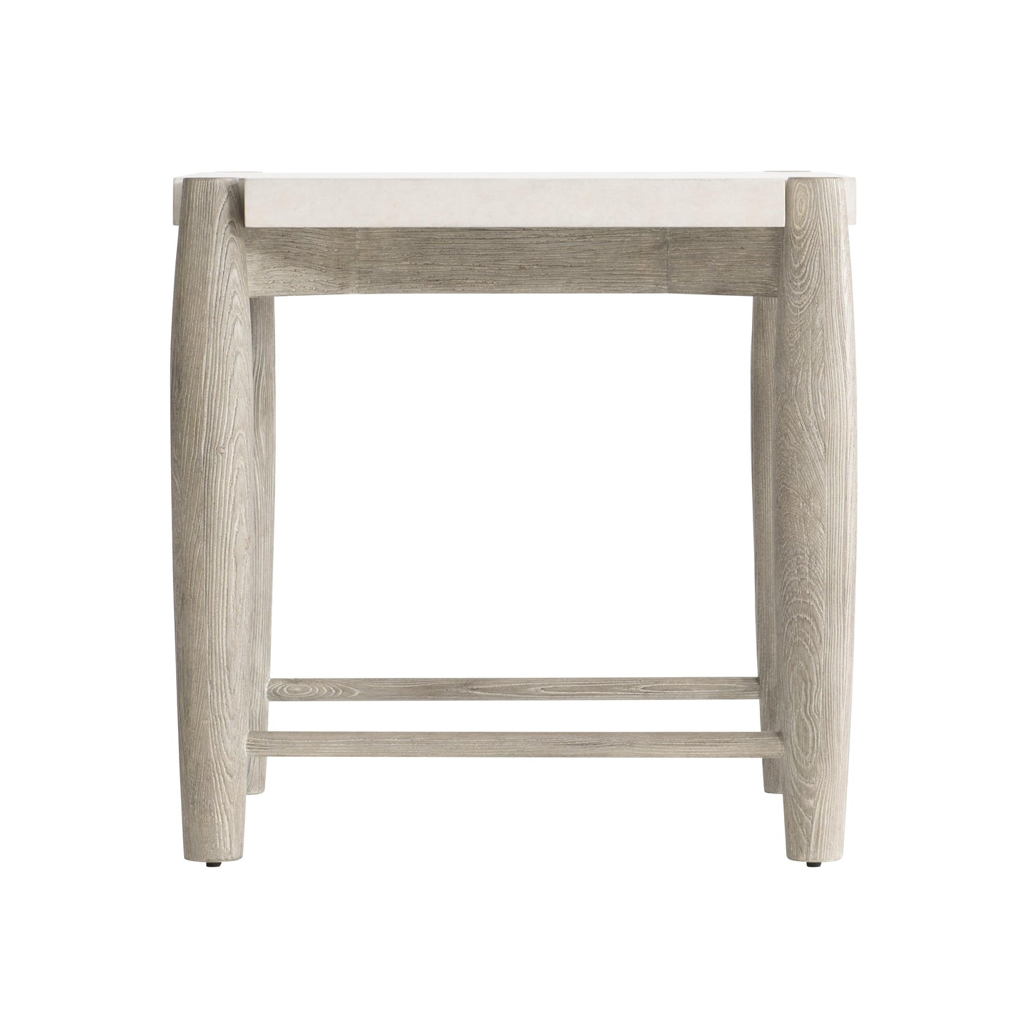 Ashbrook Vellum/Weathered Greige Side Table - Ornate Home
