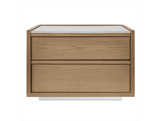 Ashcroft Oak Nightstand - Ornate Home