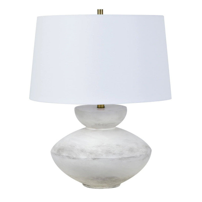Ashton White Table Lamp - Ornate Home