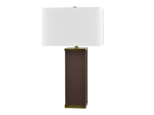 Ashwin Brown/Gold Table Lamp - Ornate Home