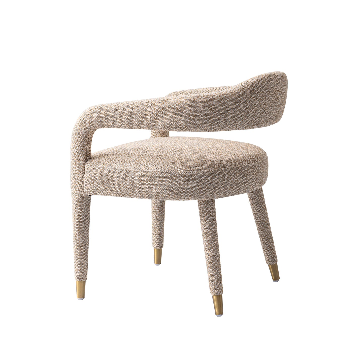 Aspen Dining Armchair in Gold Dust - Ornate Home