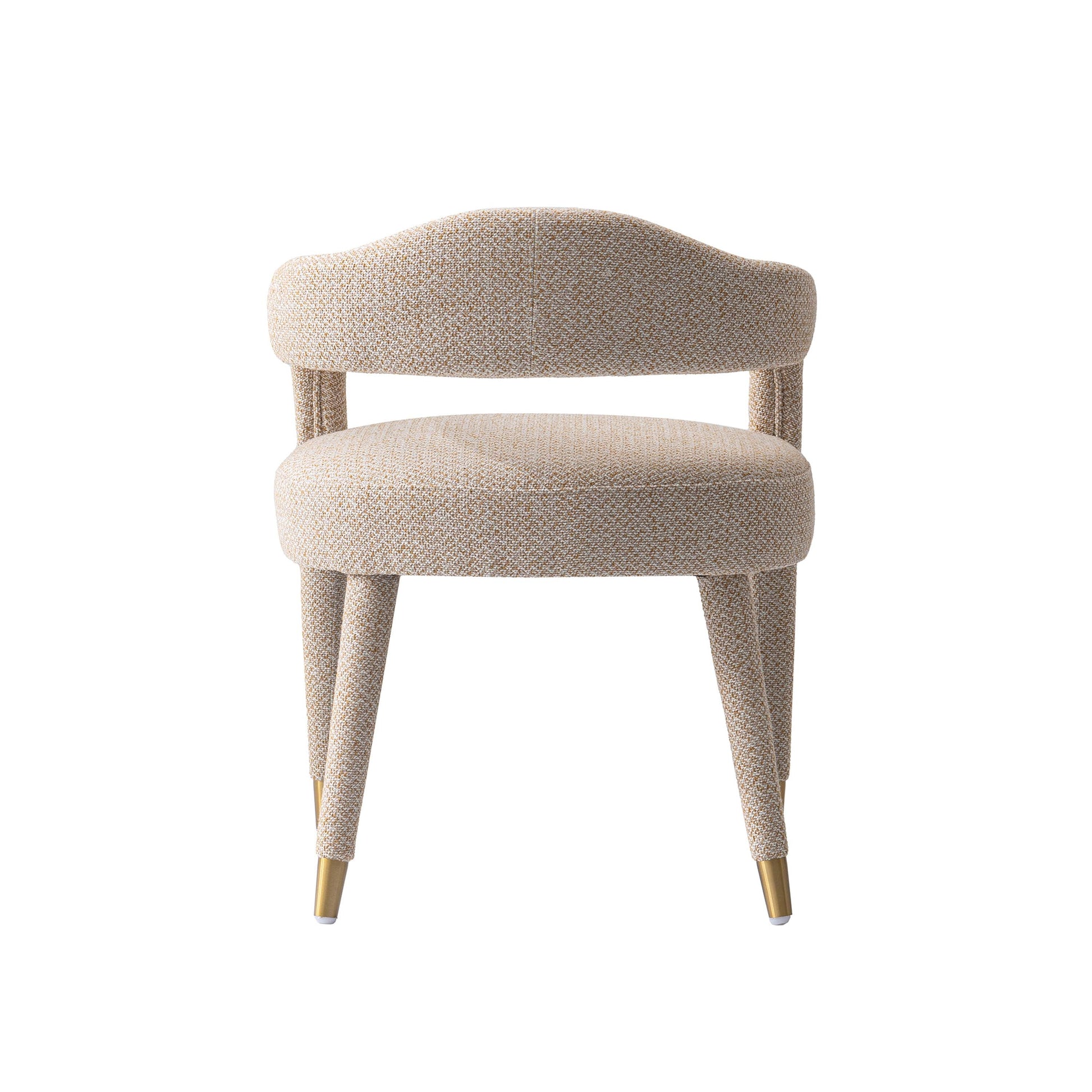 Aspen Dining Armchair in Gold Dust - Ornate Home