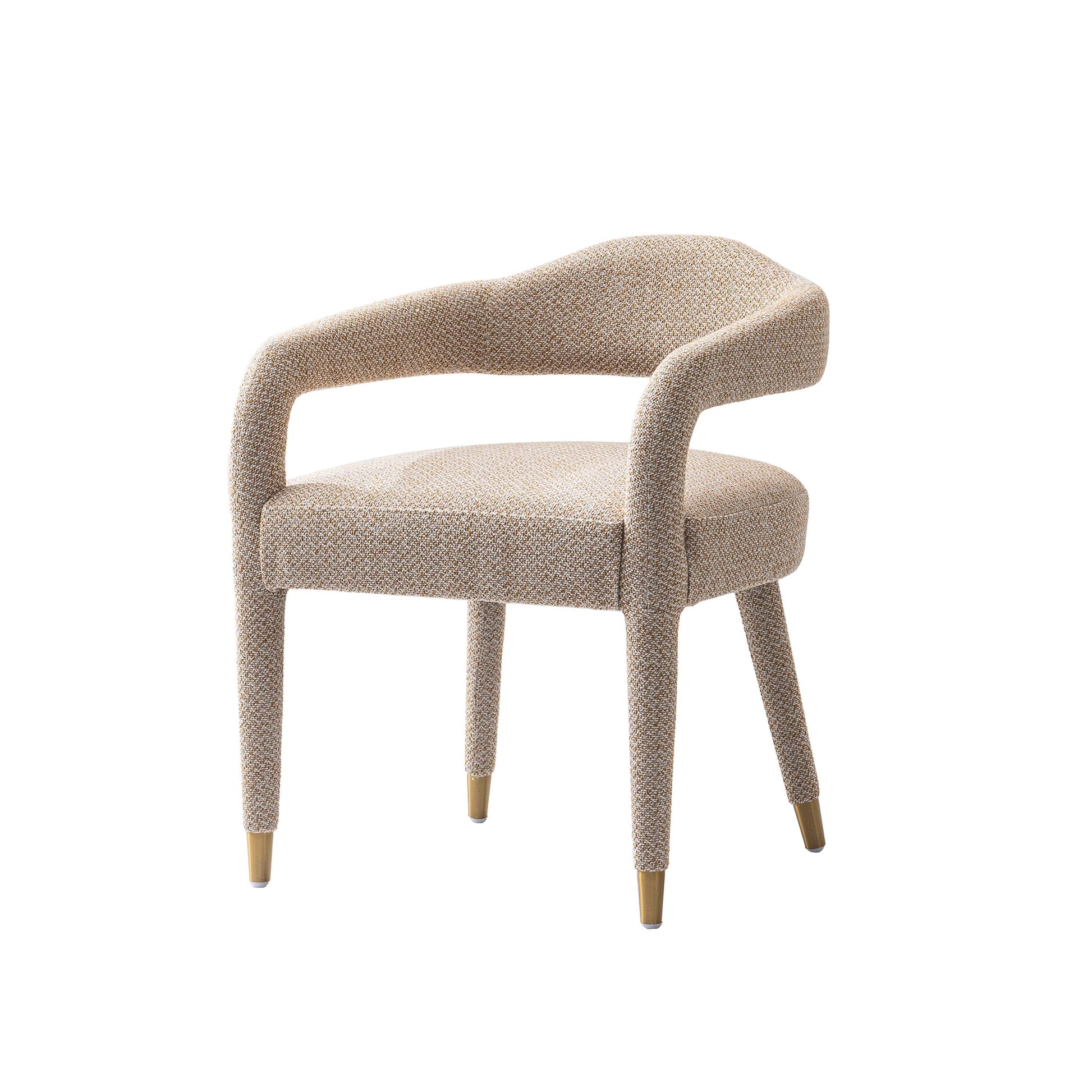Aspen Dining Armchairs in Gold Dust (set of 2) - Ornate Home