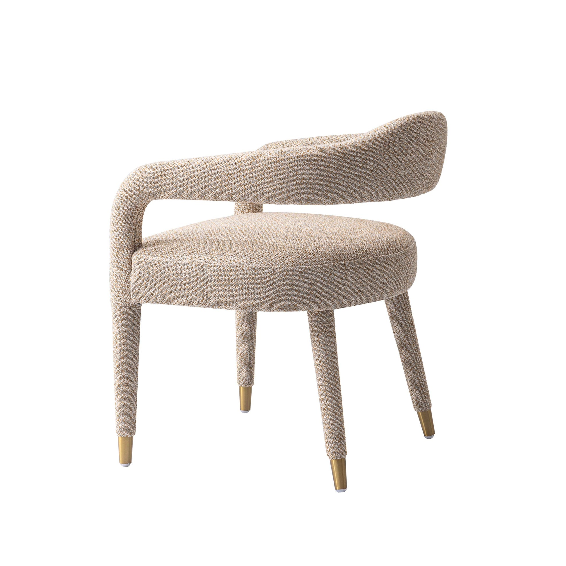 Aspen Dining Armchairs in Gold Dust (set of 2) - Ornate Home