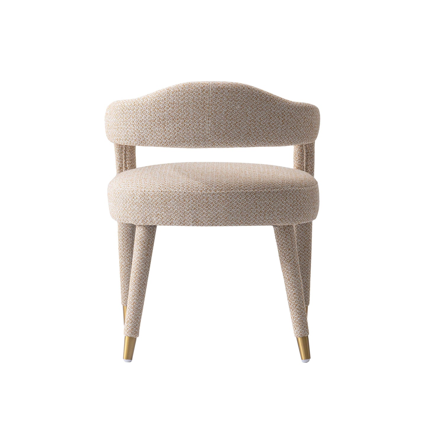 Aspen Dining Armchairs in Gold Dust (set of 2) - Ornate Home