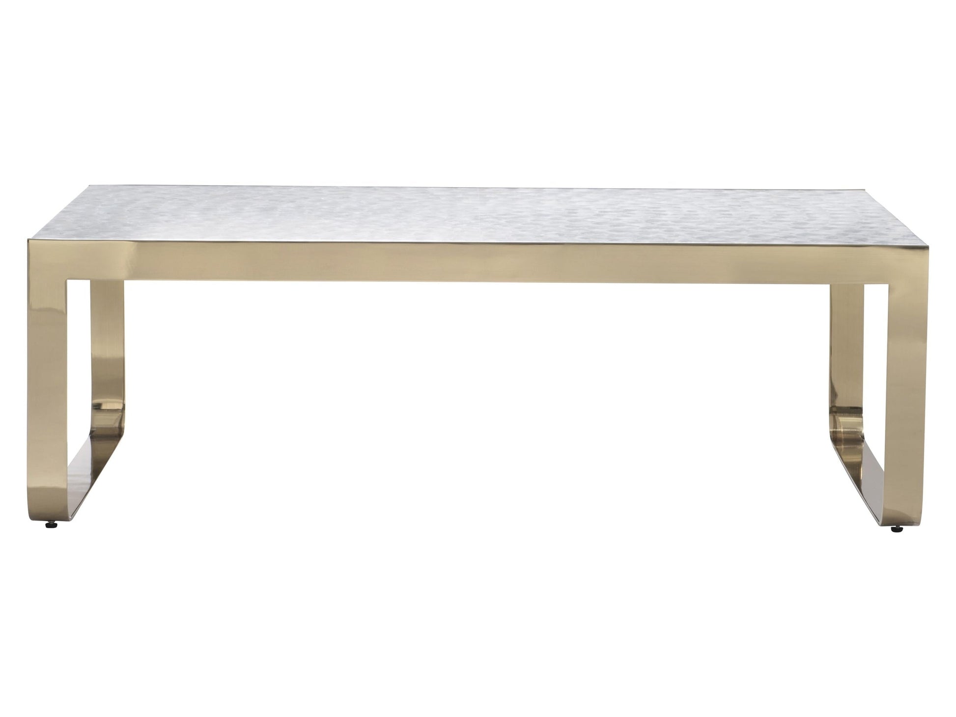 Aster Capiz/Brass Cocktail Table - Ornate Home