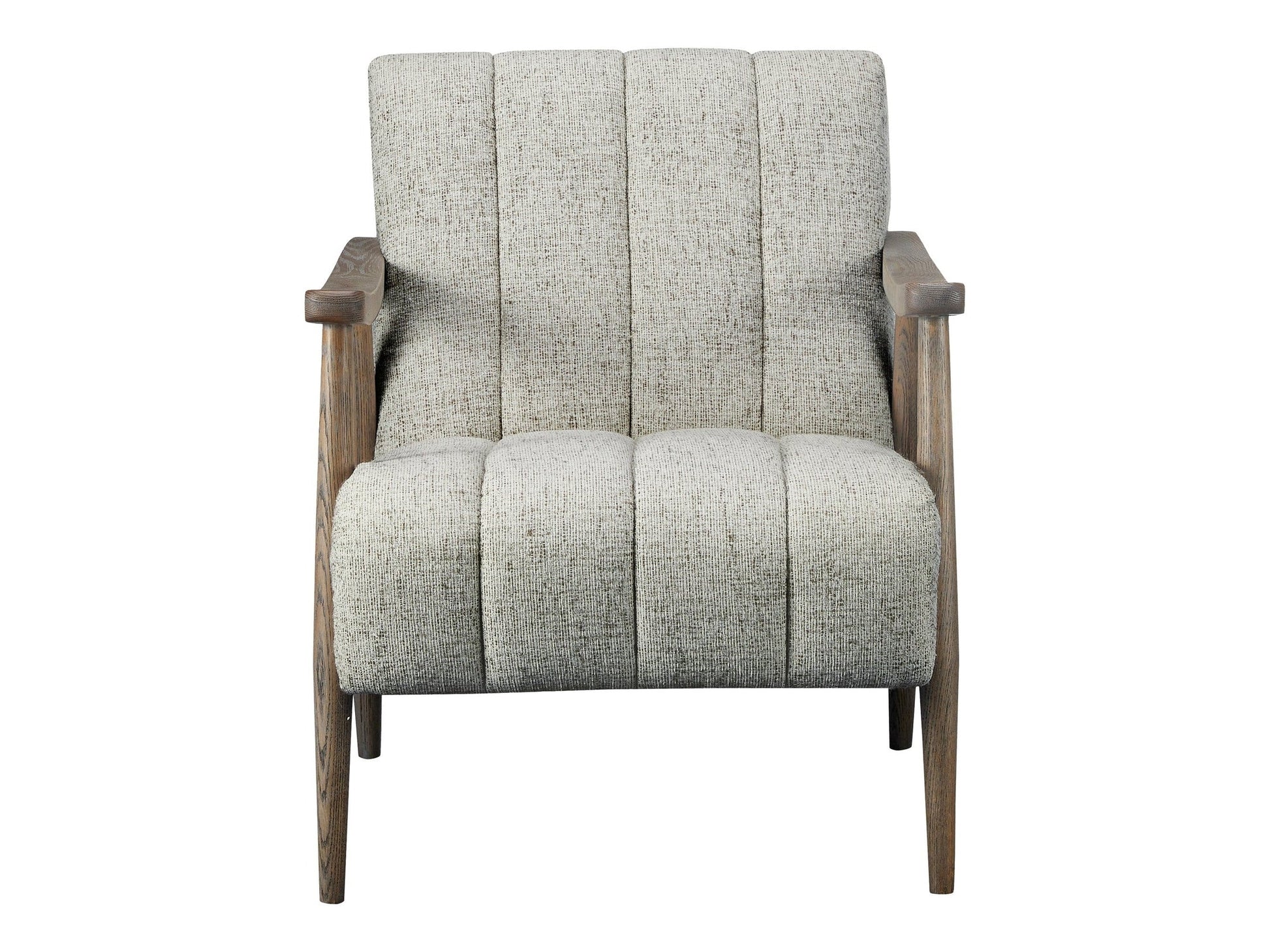 Aster Pebbled Beige Accent Chair - Ornate Home