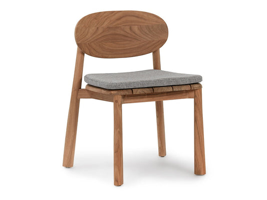 Aston Natural Outdoor Dining Chair - Ornate Home