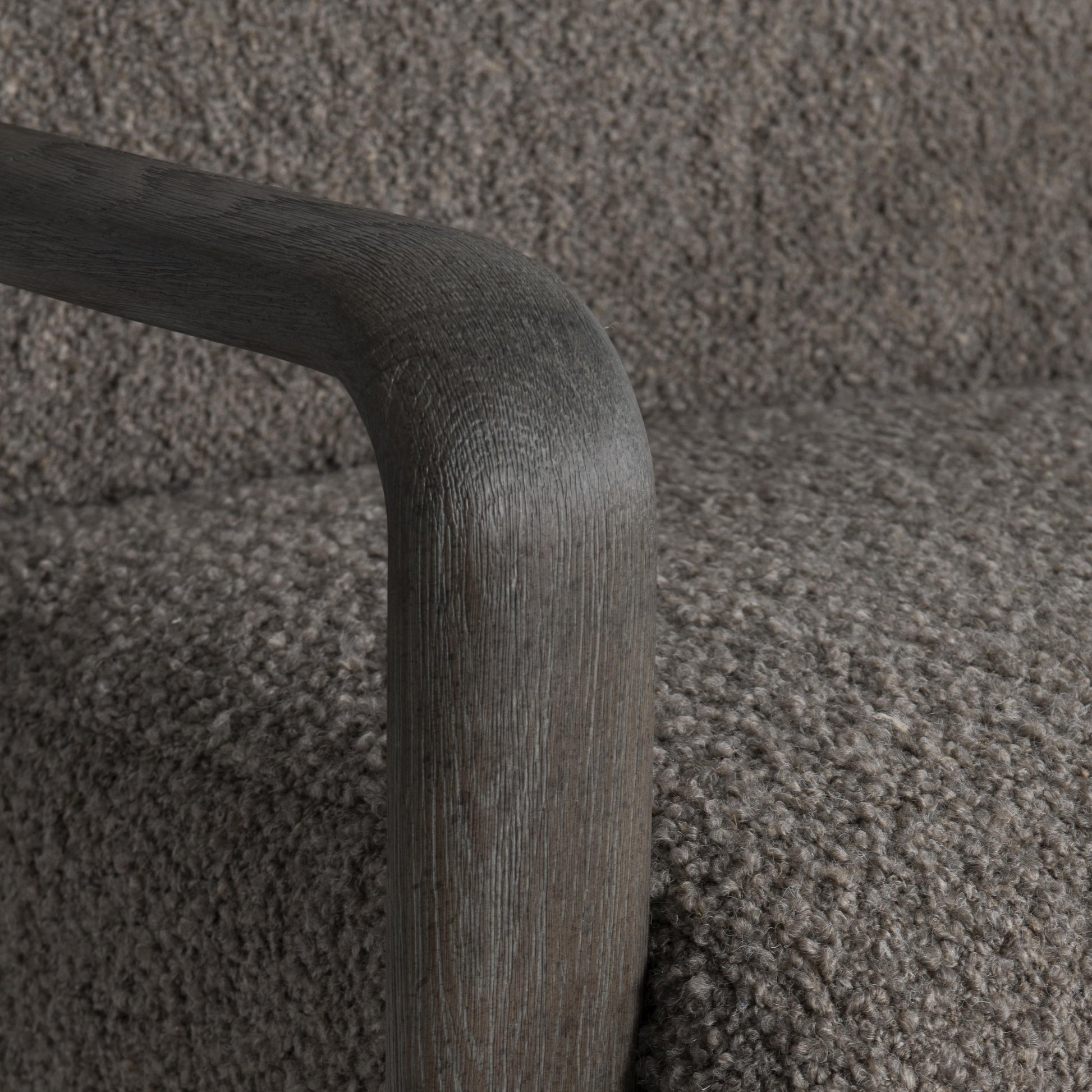 Aston Porcini Cerused/Beige/Tan Fabric Chair - Ornate Home