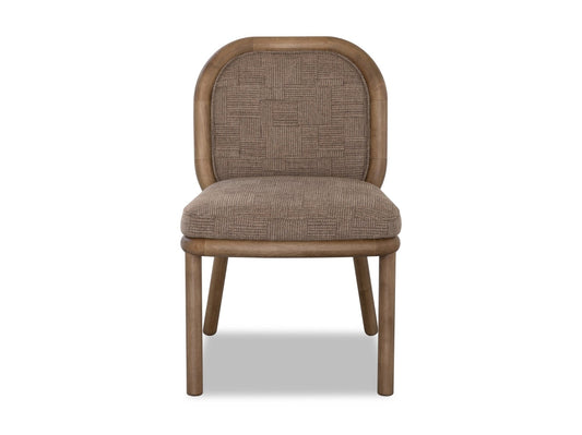 Astor Claystone Round Back Chair (Set of 2) - Ornate Home