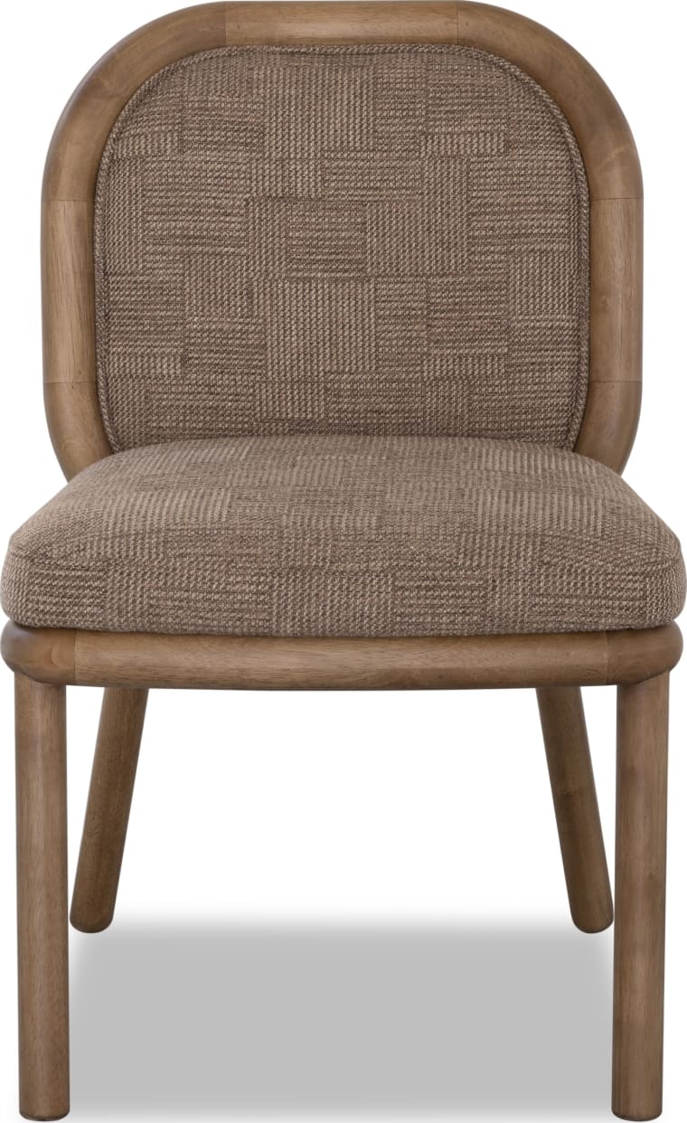 Astor Claystone Round Back Chair (Set of 2) - Ornate Home