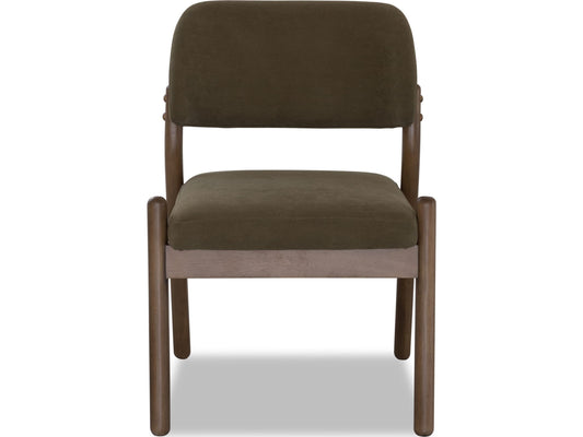 Astor Moss/Claystone Barrel Back Chair - Ornate Home