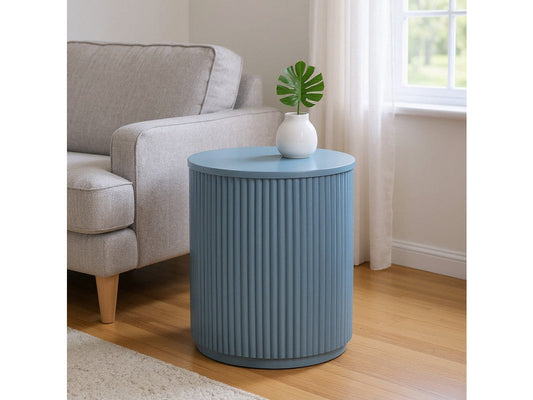 Astoria Blue Accent Table - Ornate Home