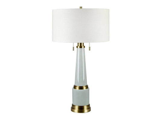 Astoria Clear/Gold Buffet Lamp (Set of 2) - Ornate Home