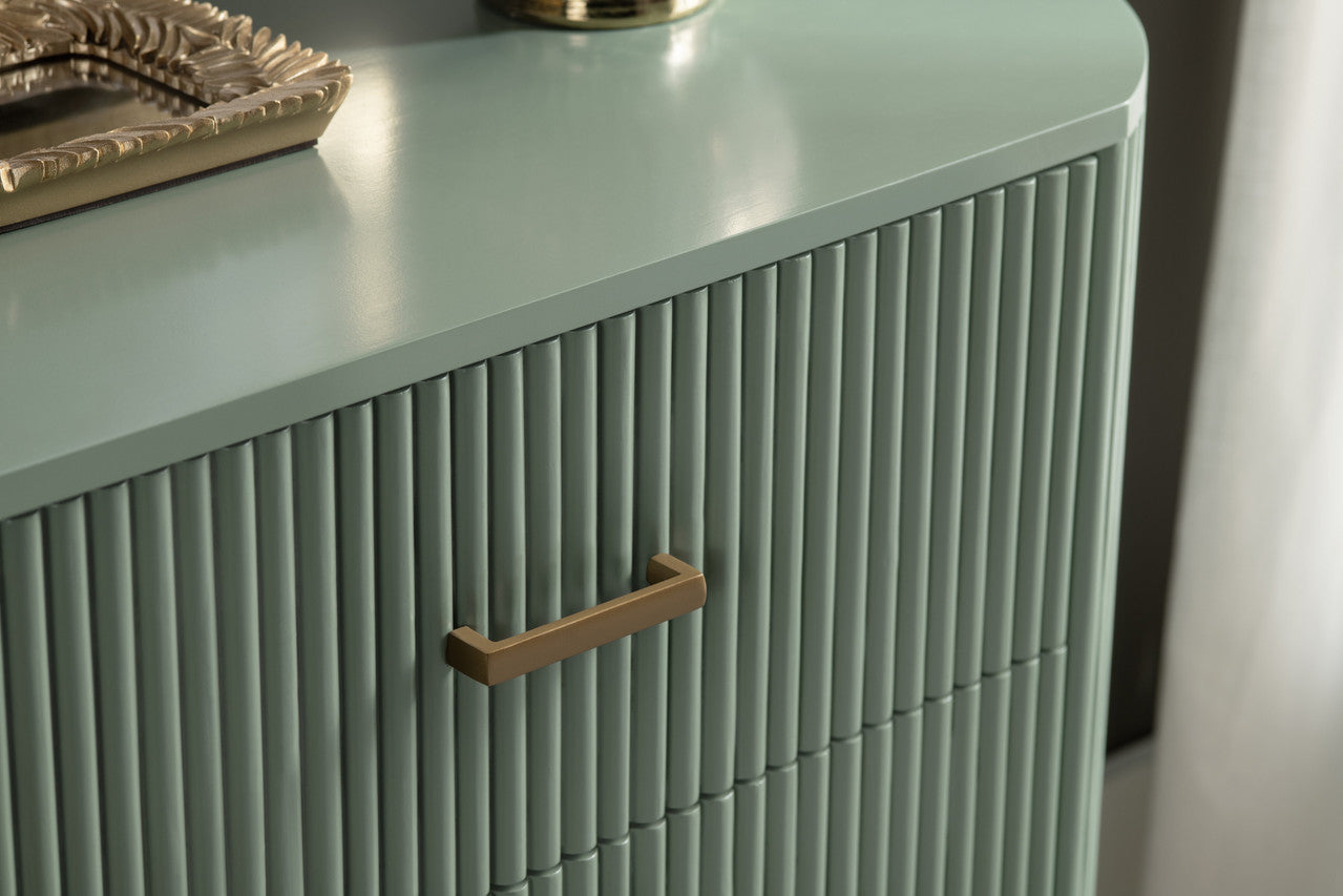 Astoria Green Three-Drawer Chest - Ornate Home