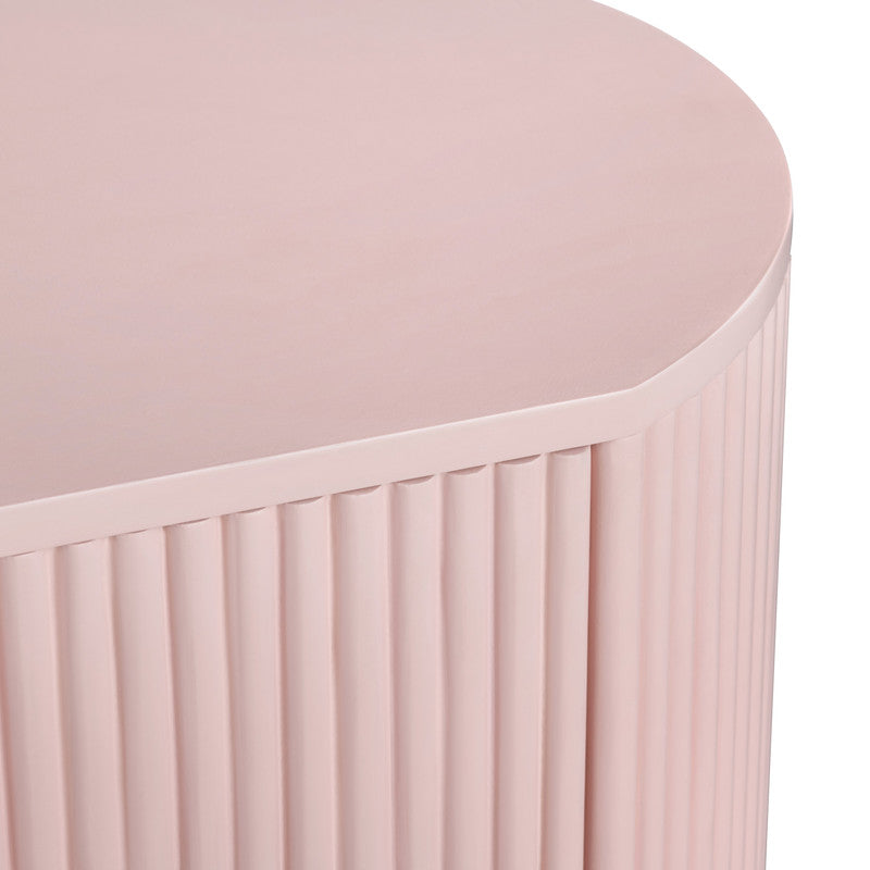 Astoria Pink Three-Drawer Chest - Ornate Home