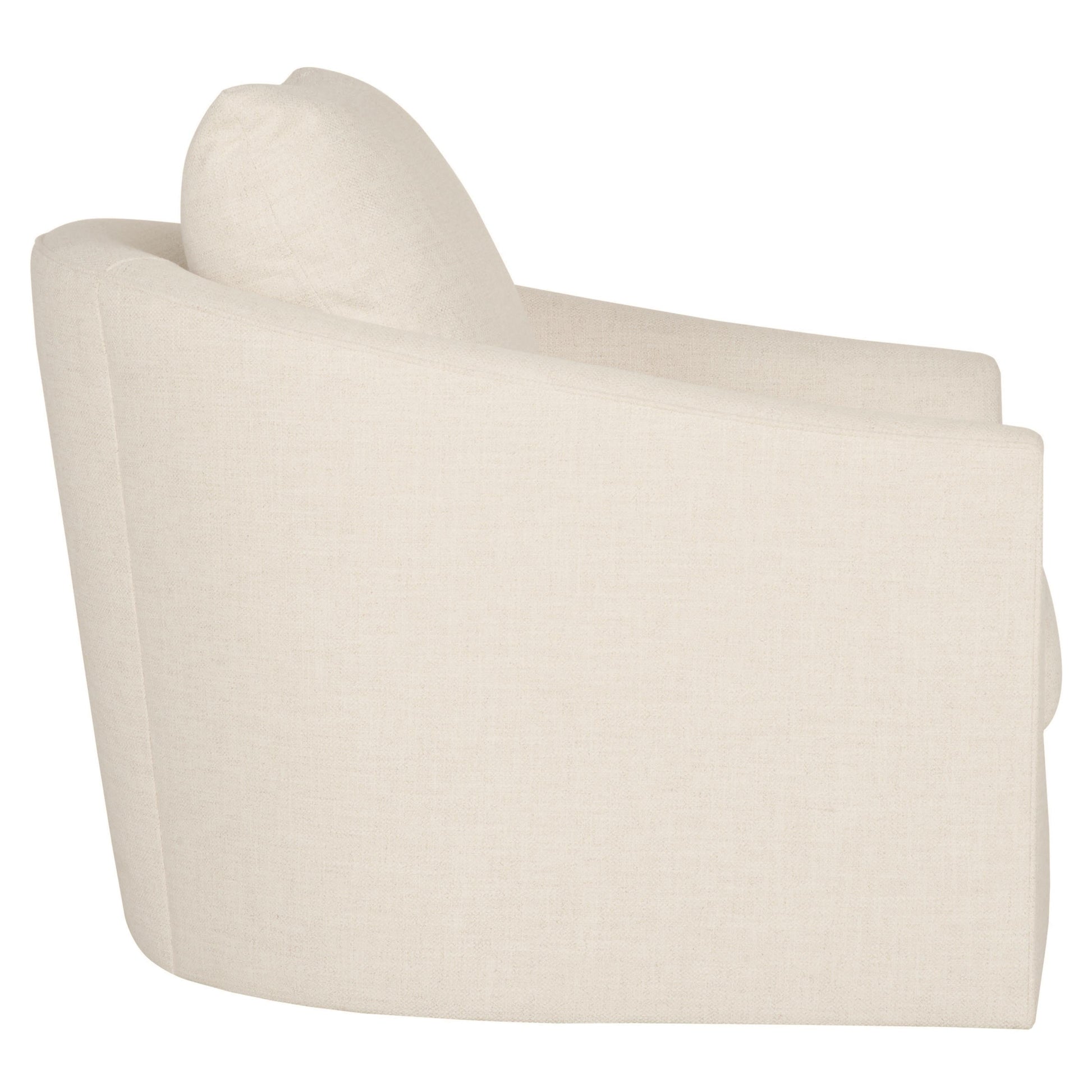 Astoria White/Cream Fabric Chair - Ornate Home