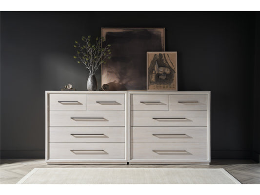 Astrid White Oak Drawer Chest - Ornate Home
