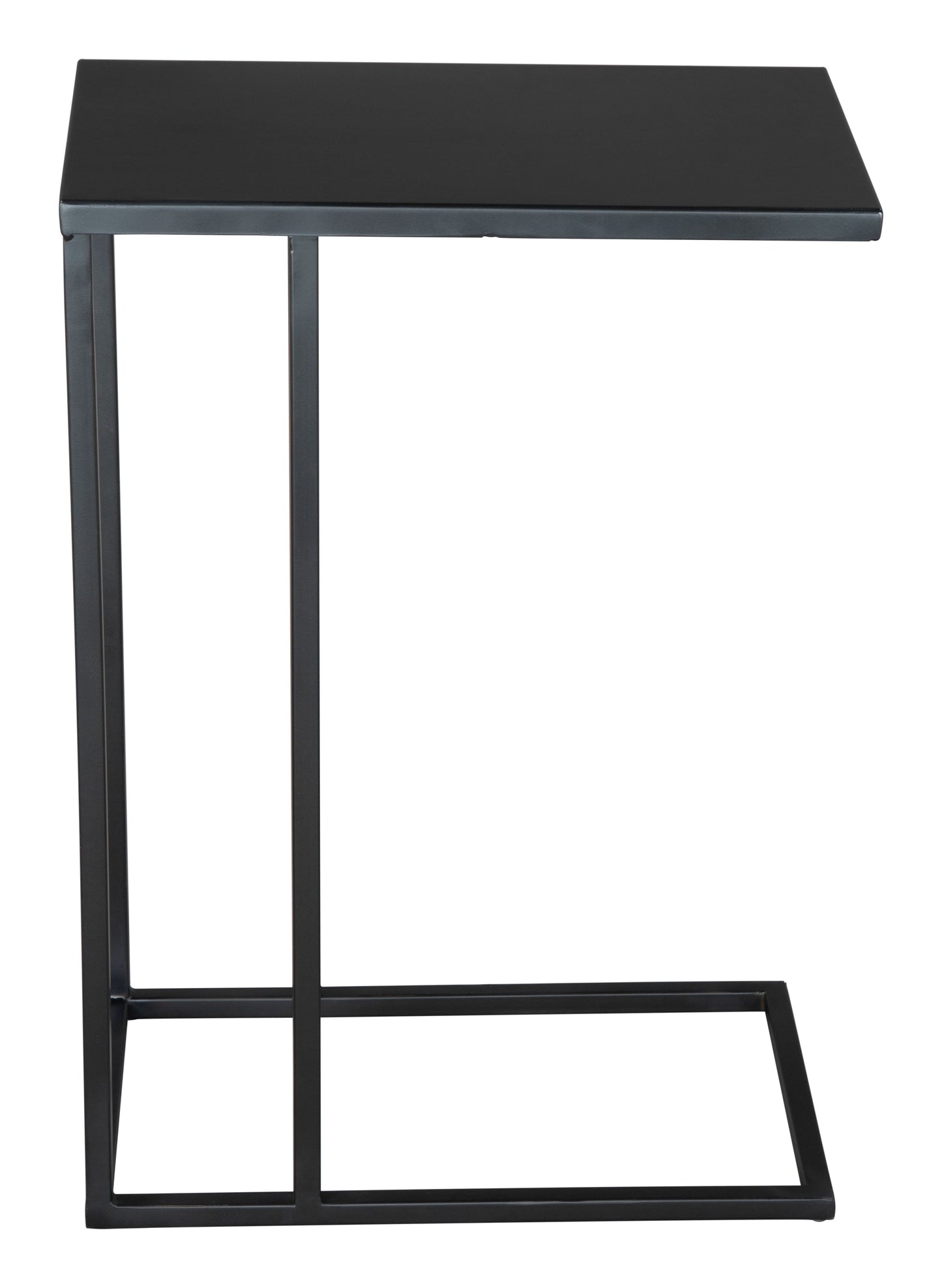Atom Black Side Table - Ornate Home