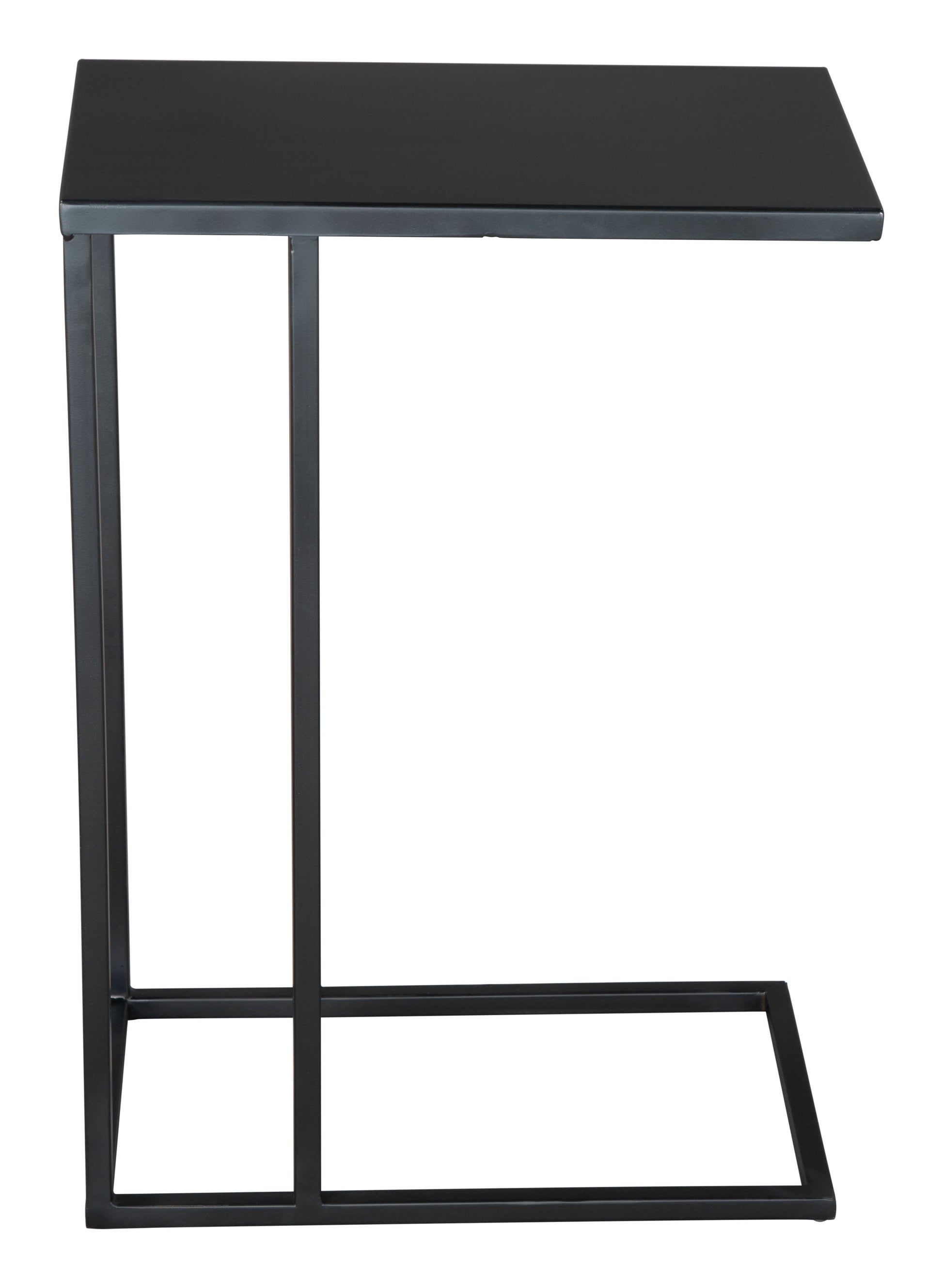 Atom Black Side Table - Ornate Home