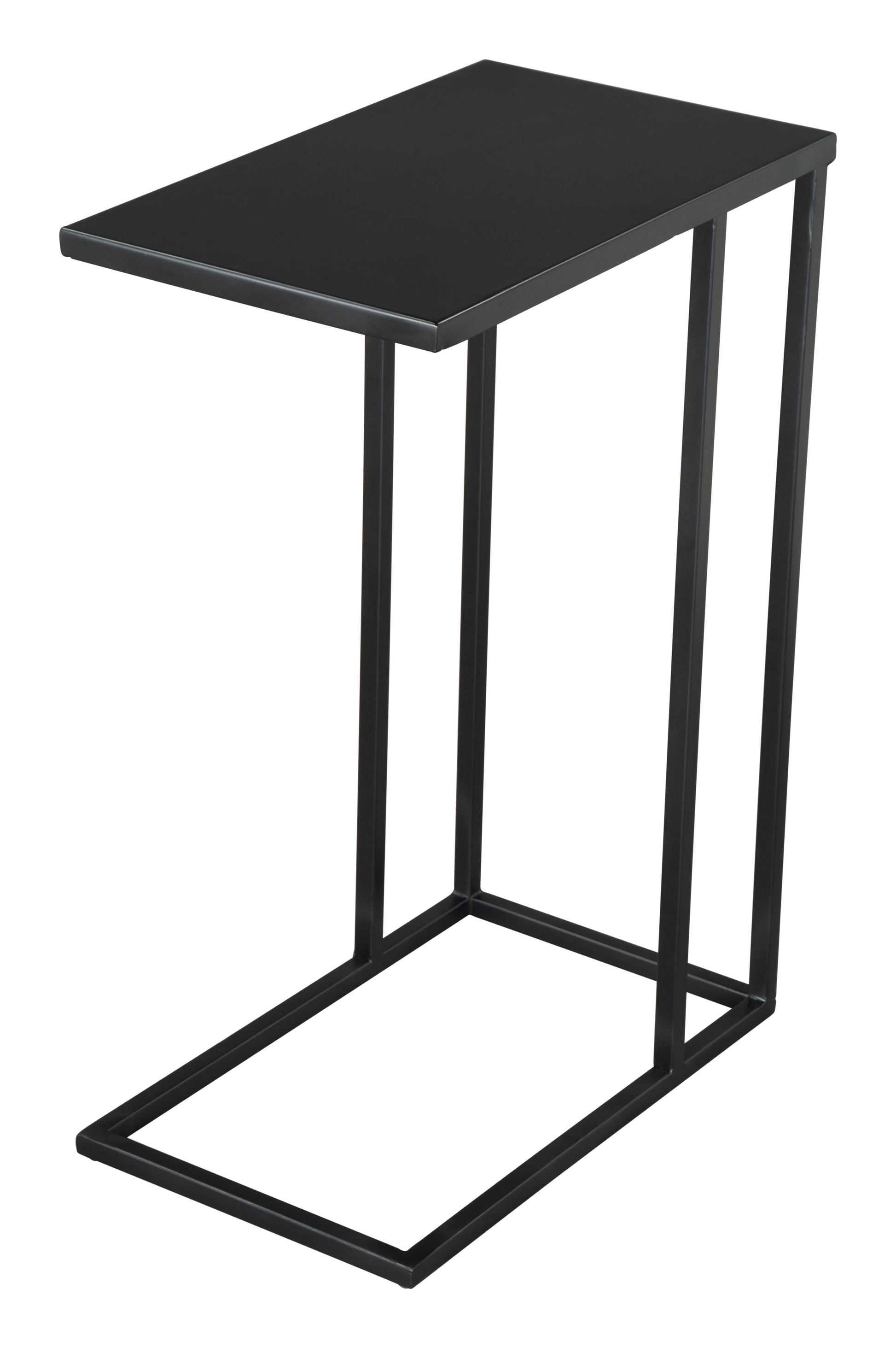 Atom Black Side Table - Ornate Home