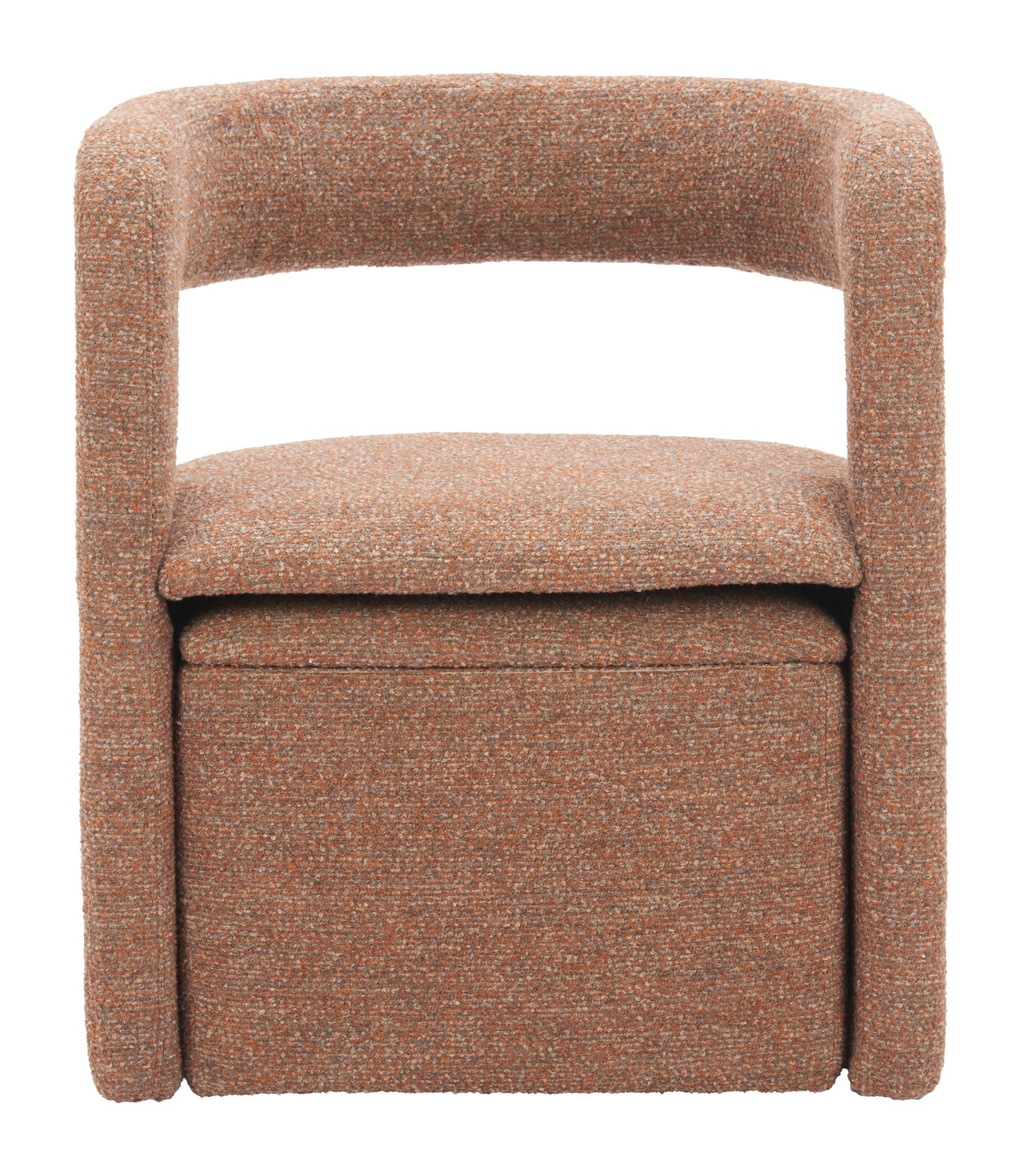 Atria Tawny Brown Accent Chair & Ottoman - Ornate Home