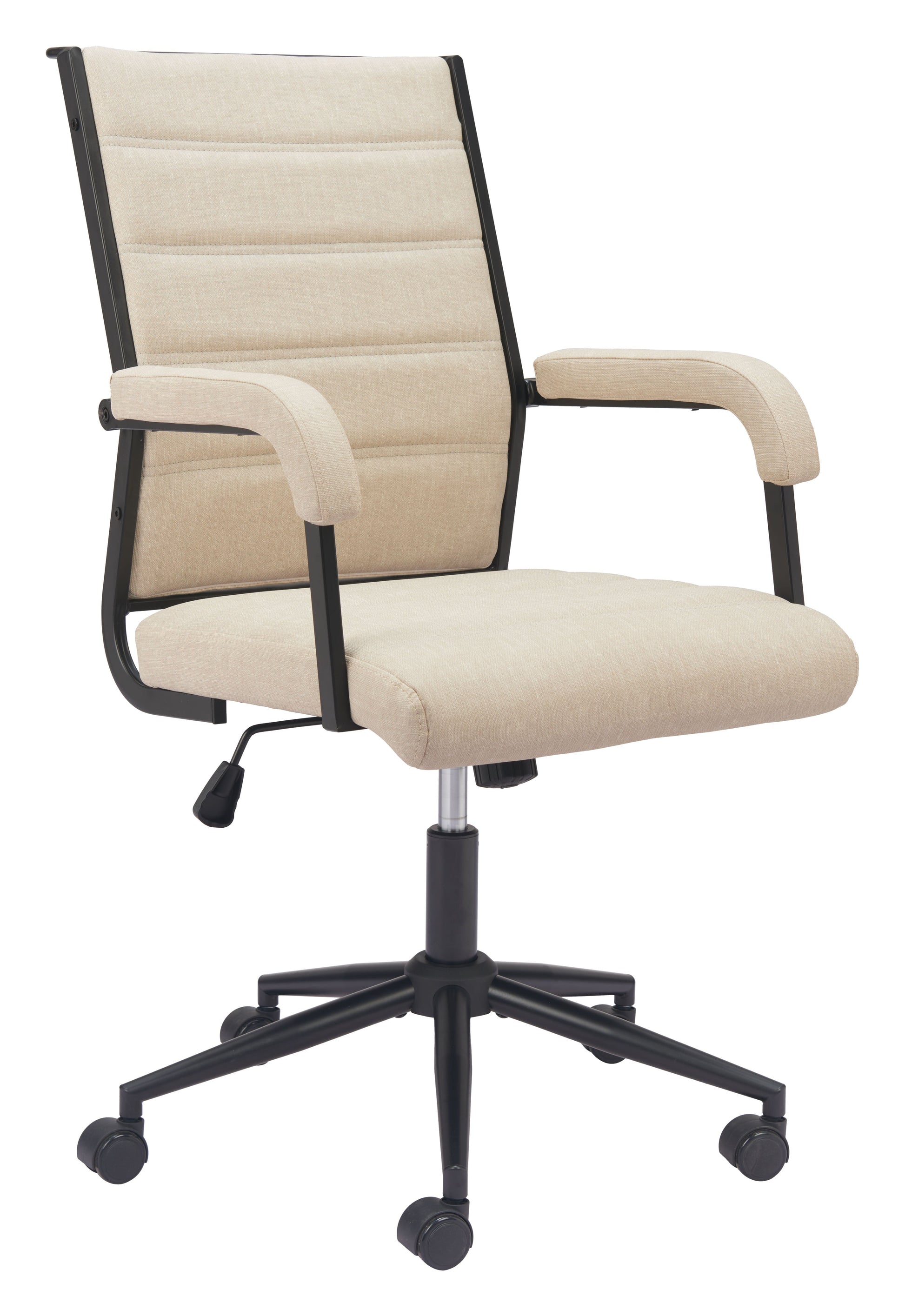 Auction Beige Office Chair - Ornate Home