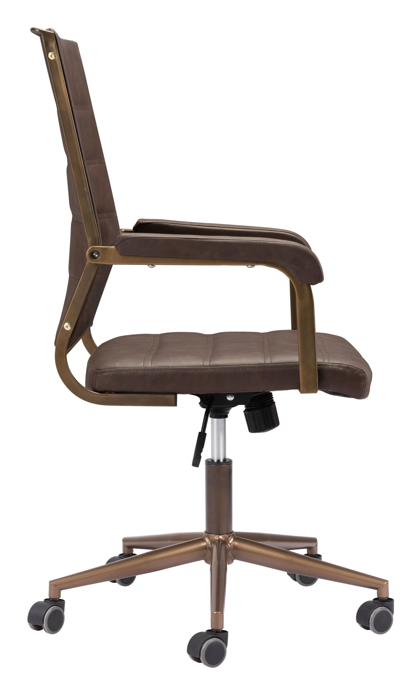 Auction Espresso Office Chair - Ornate Home