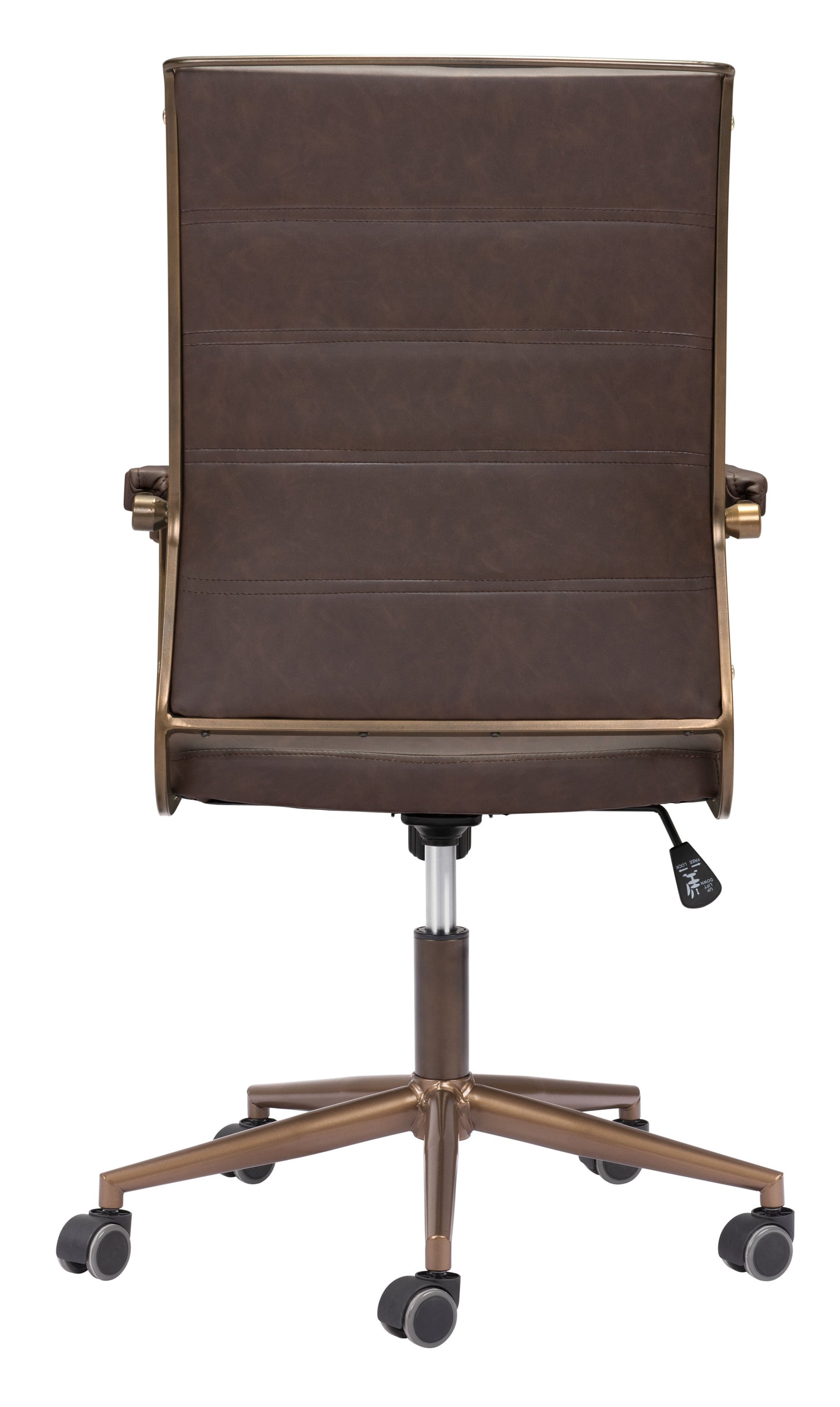 Auction Espresso Office Chair - Ornate Home