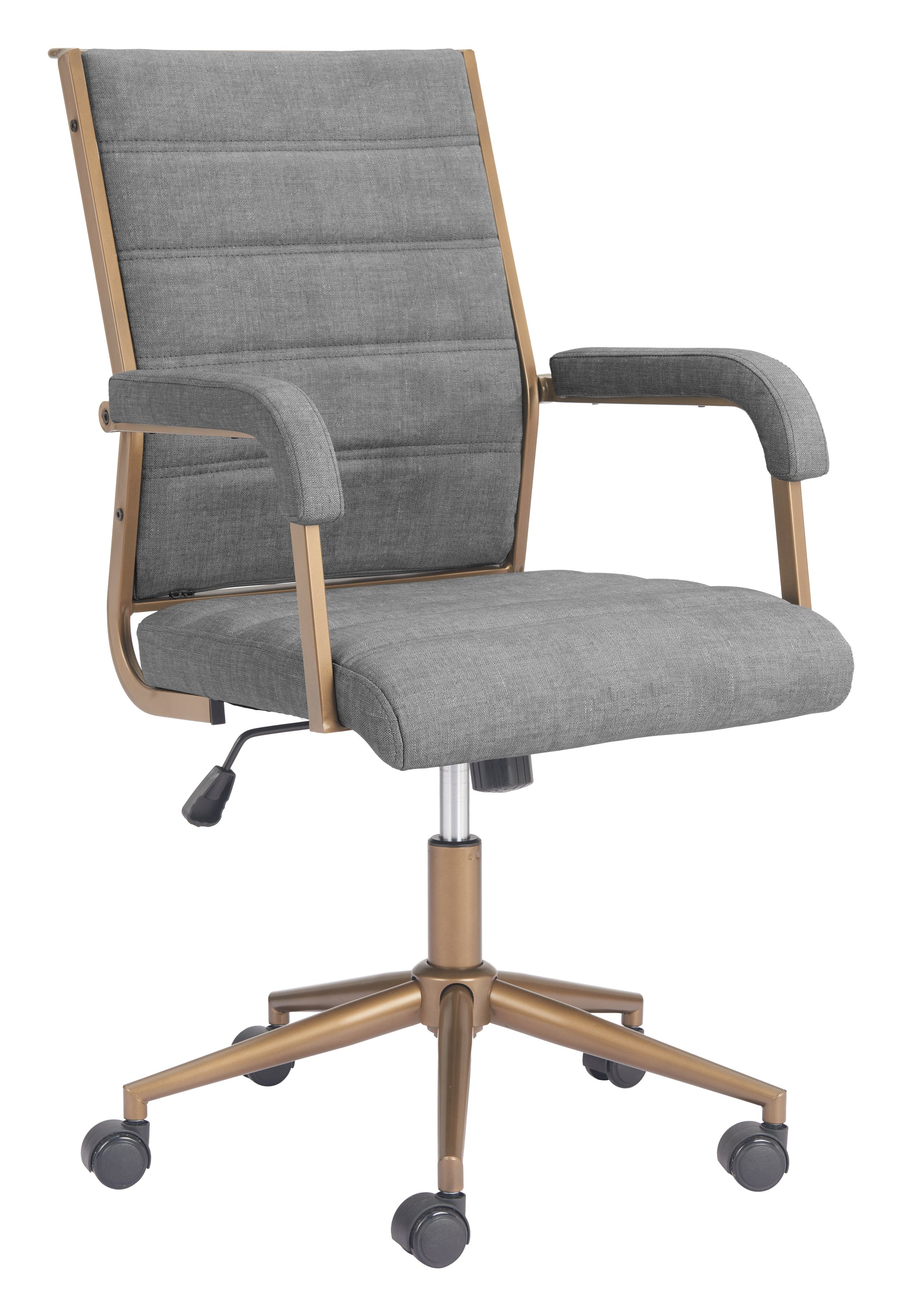 Auction Gray Office Chair - Ornate Home