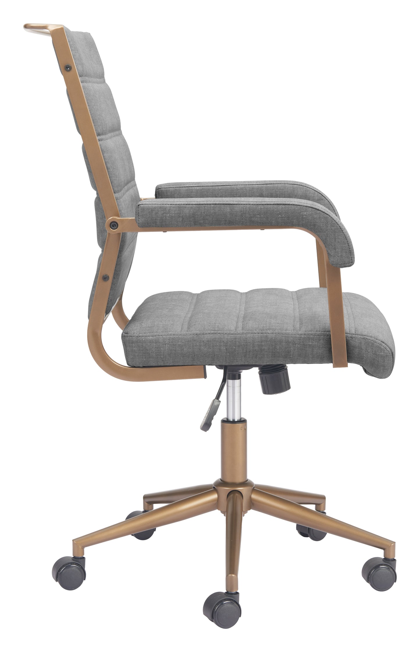 Auction Gray Office Chair - Ornate Home
