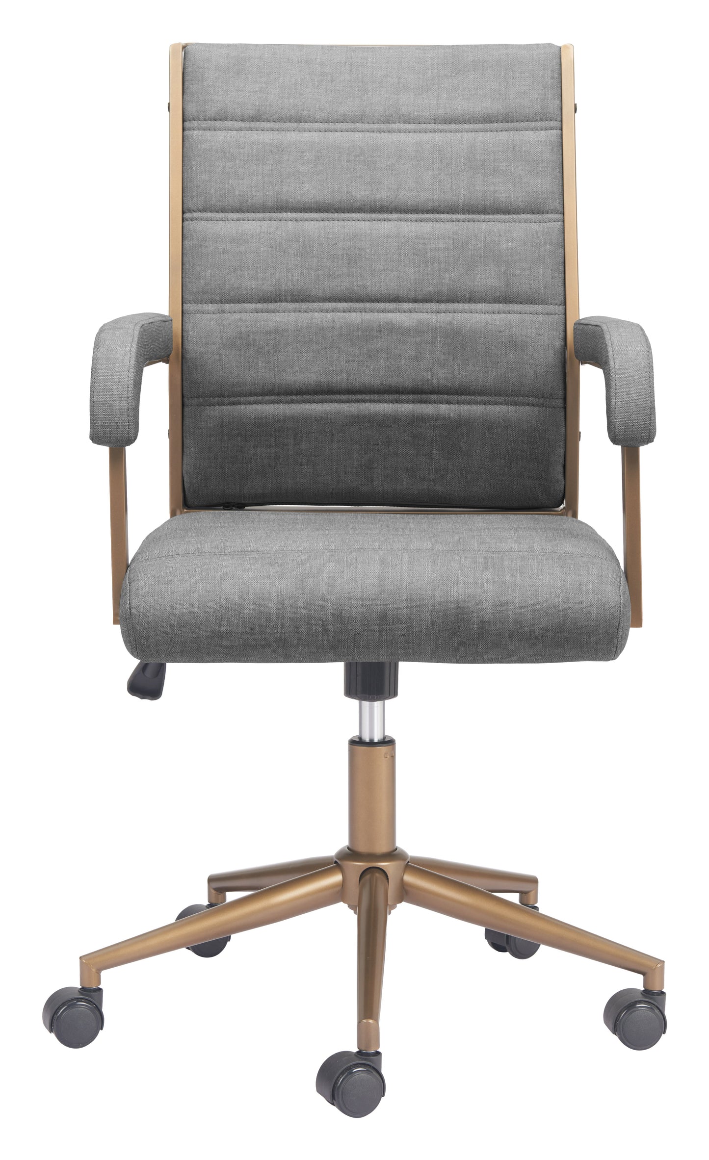 Auction Gray Office Chair - Ornate Home