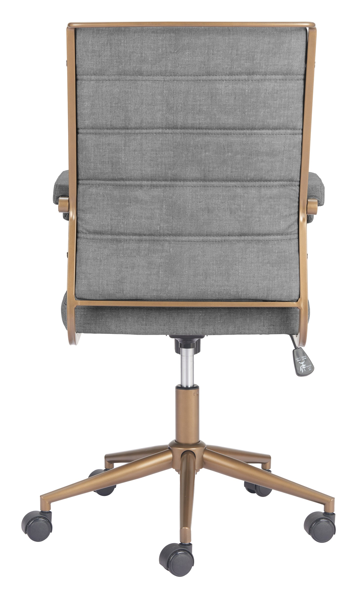 Auction Gray Office Chair - Ornate Home