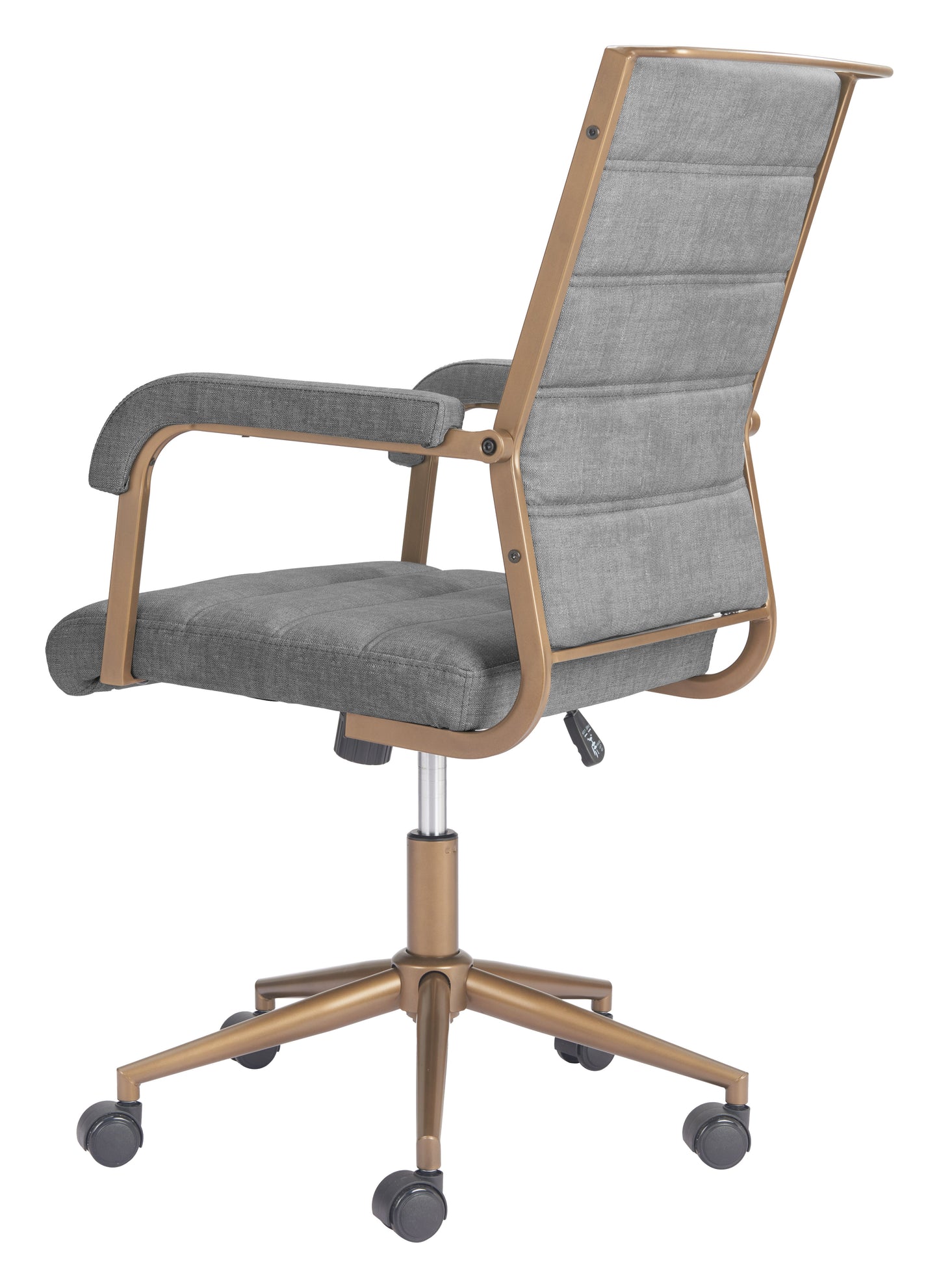 Auction Gray Office Chair - Ornate Home