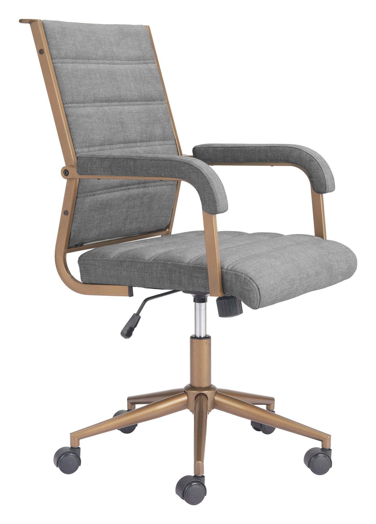 Auction Gray Office Chair - Ornate Home