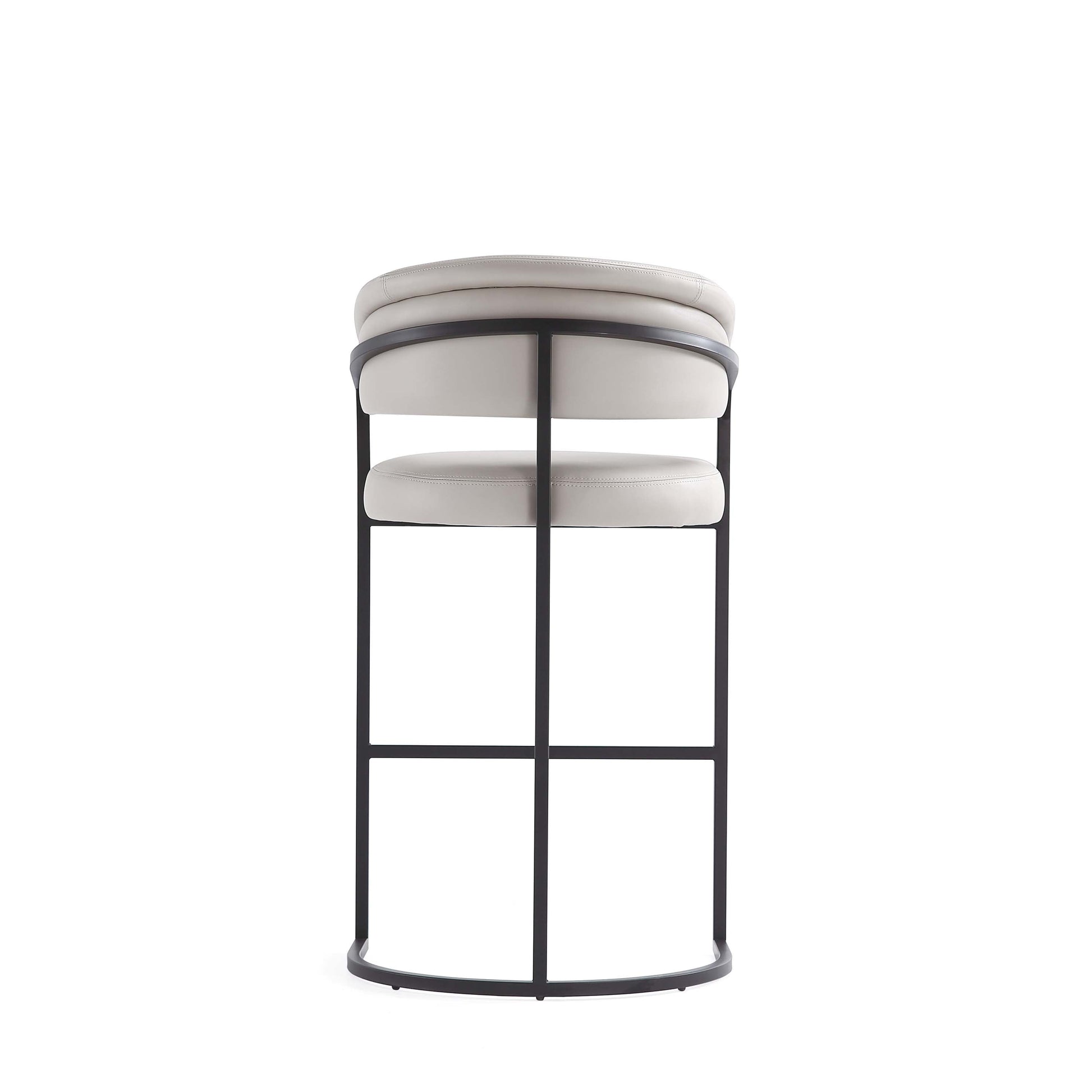 Augusta Barstool in Light Grey - Ornate Home