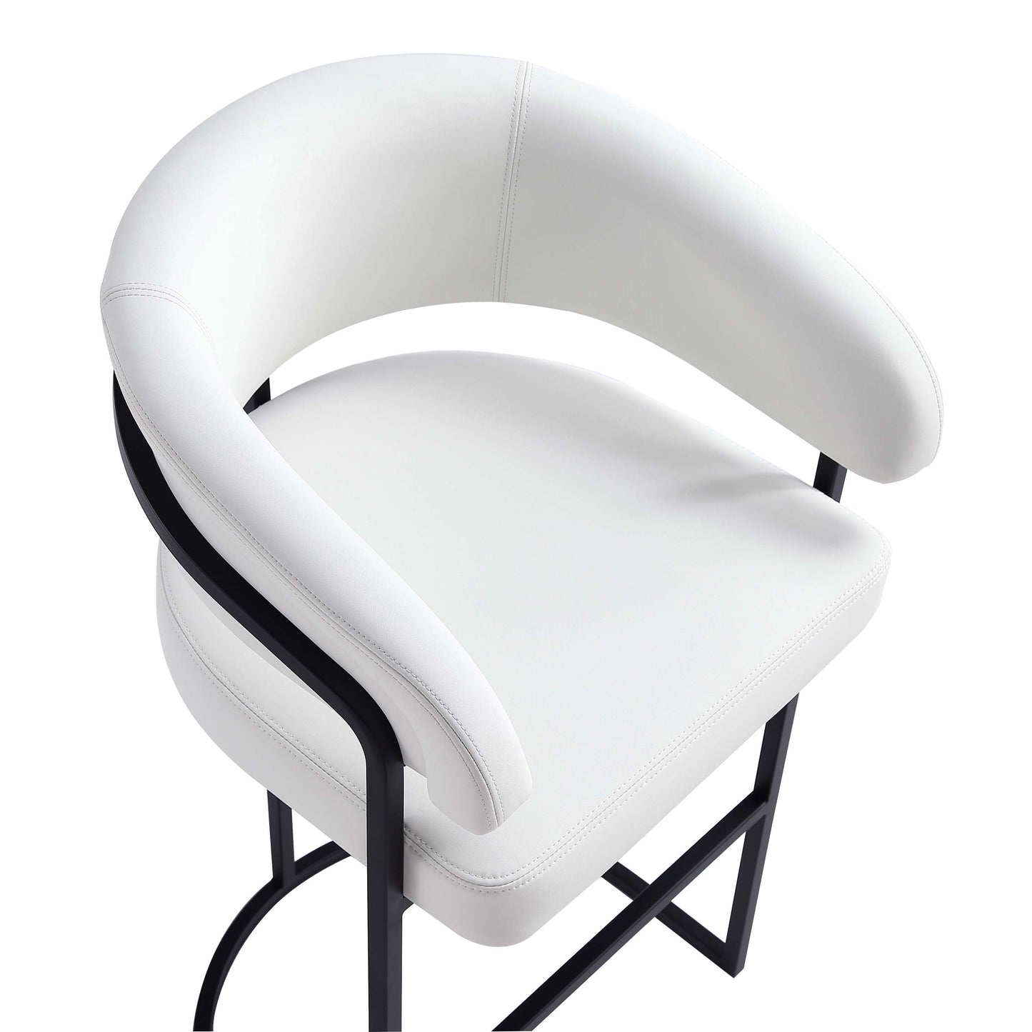 Augusta Barstool in White - Ornate Home