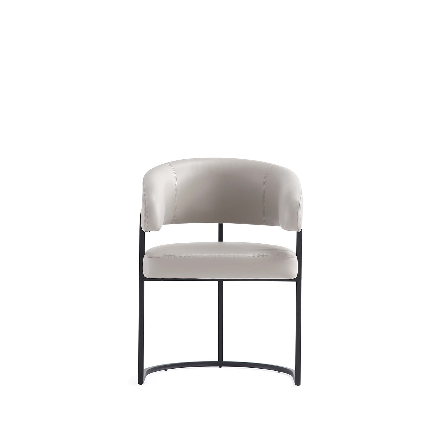 Augusta Dining Chair in Light Grey - Ornate Home