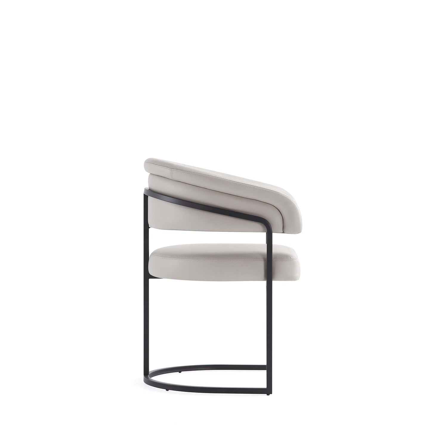 Augusta Dining Chair in Light Grey - Ornate Home