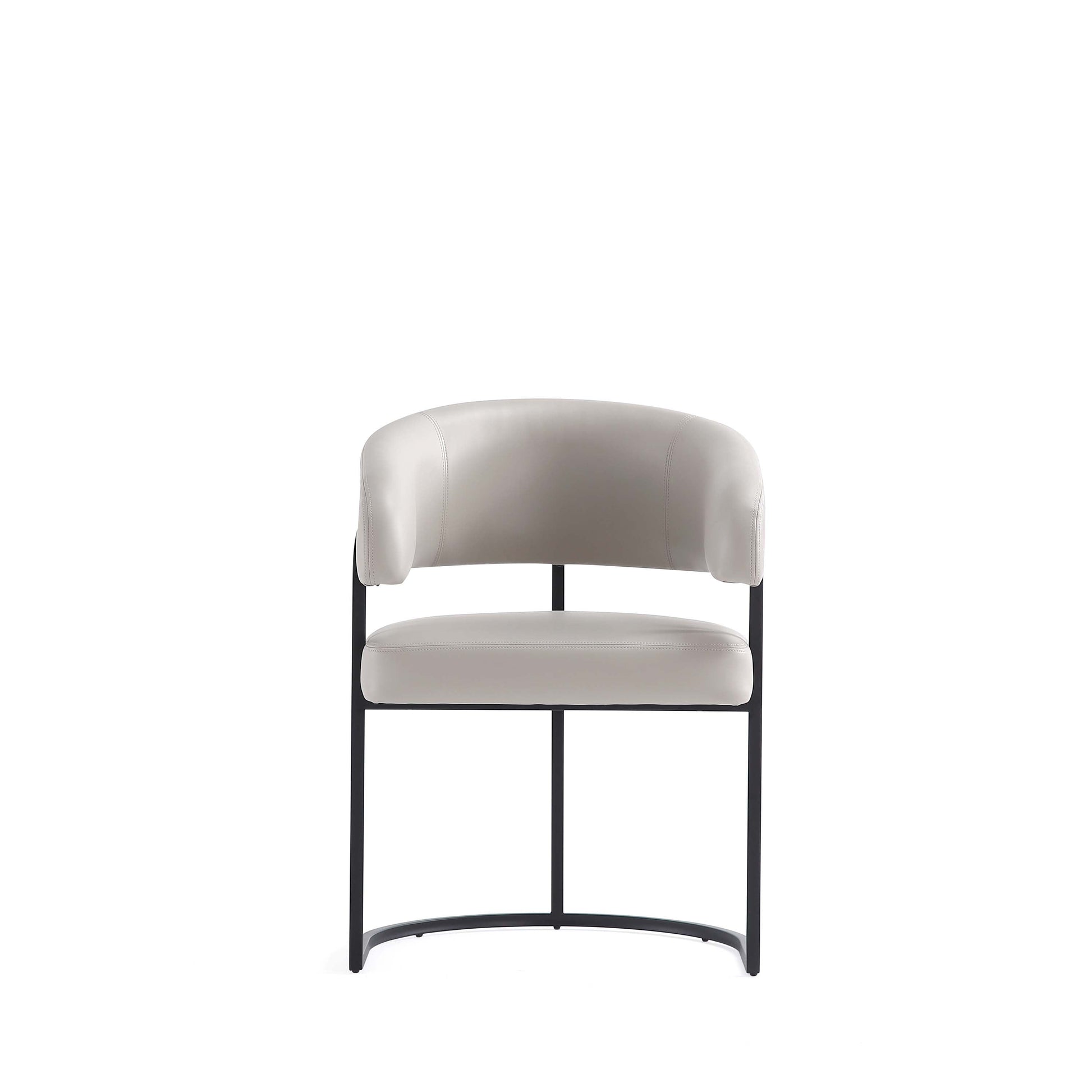 Augusta Dining Chair in Light Grey (set of 2) - Ornate Home