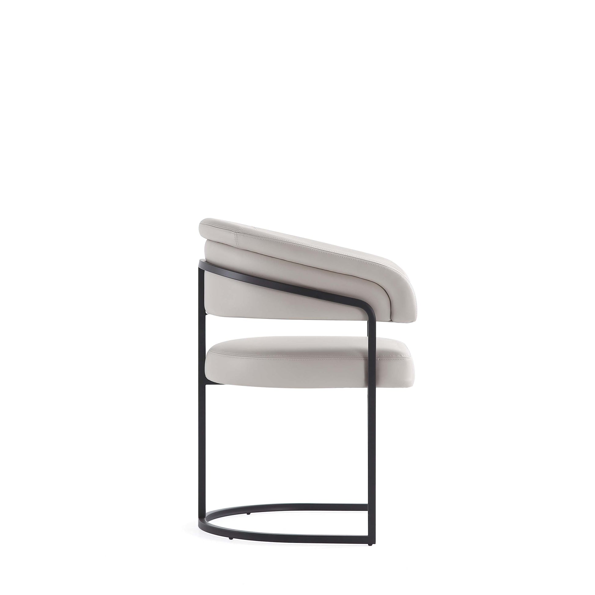 Augusta Dining Chair in Light Grey (set of 2) - Ornate Home