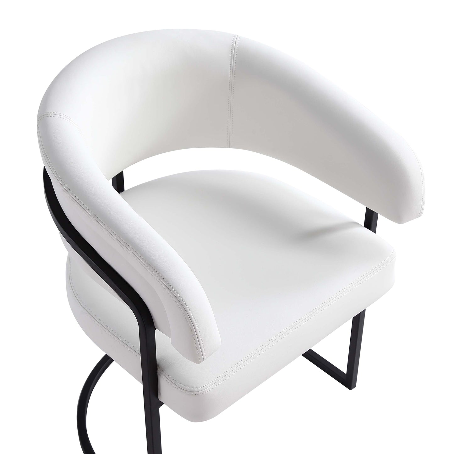Augusta Dining Chair in White - Ornate Home