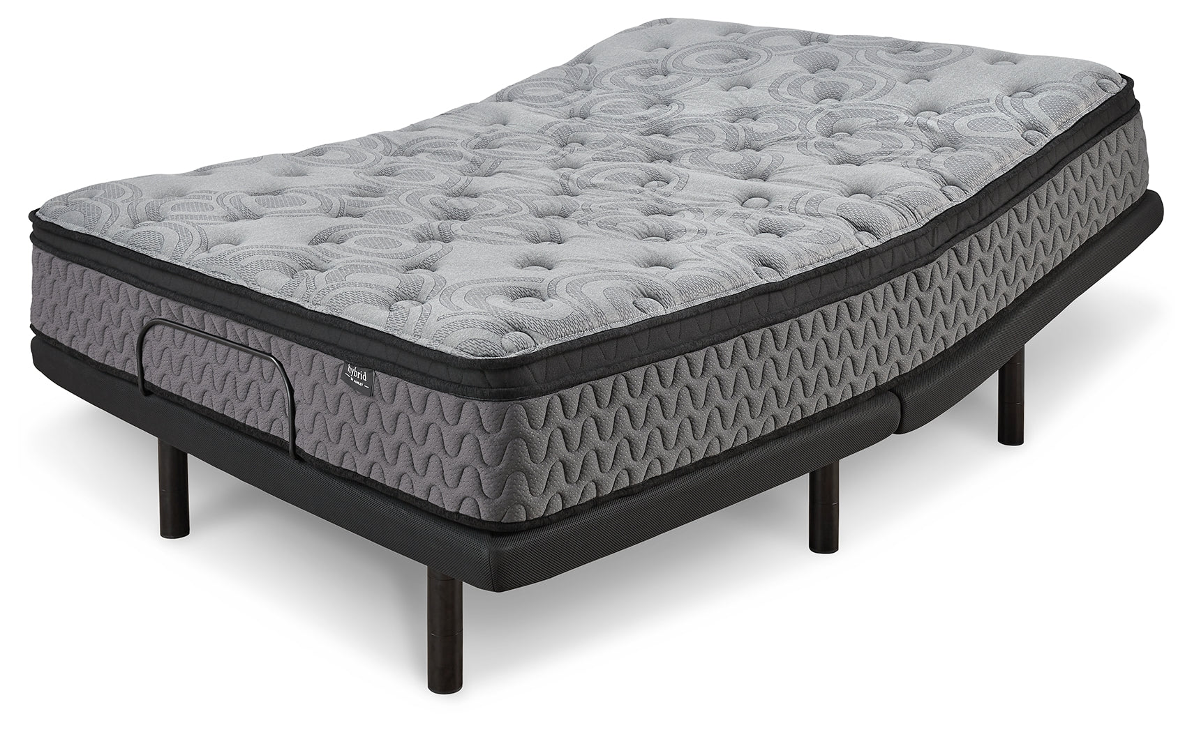 Augusta2 Gray Queen Firm Mattress- Viva Furn