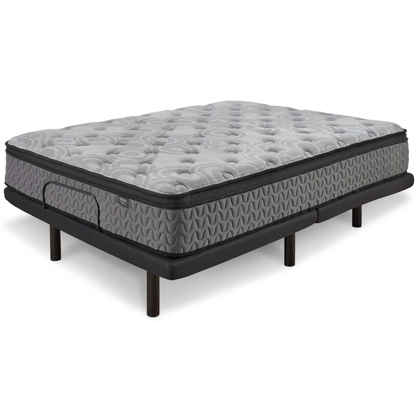 Augusta2 Gray Twin Firm Mattress (Online Special Price)- Viva Furn