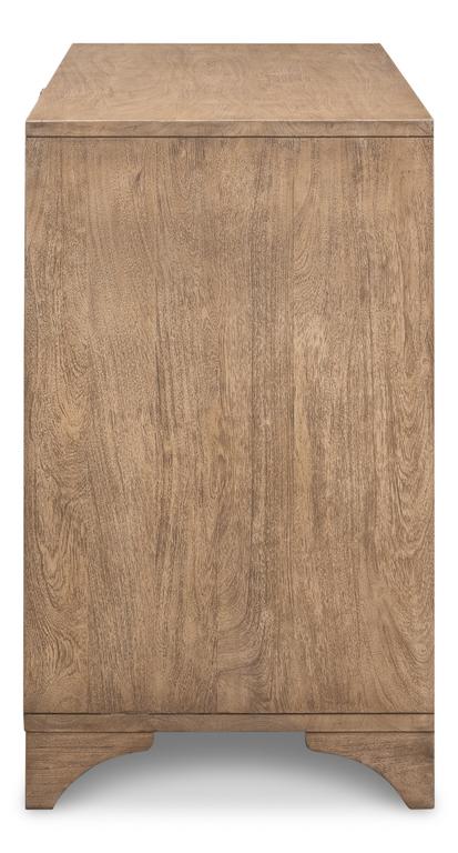 Augustus Tan Two Door Cabinet - Ornate Home