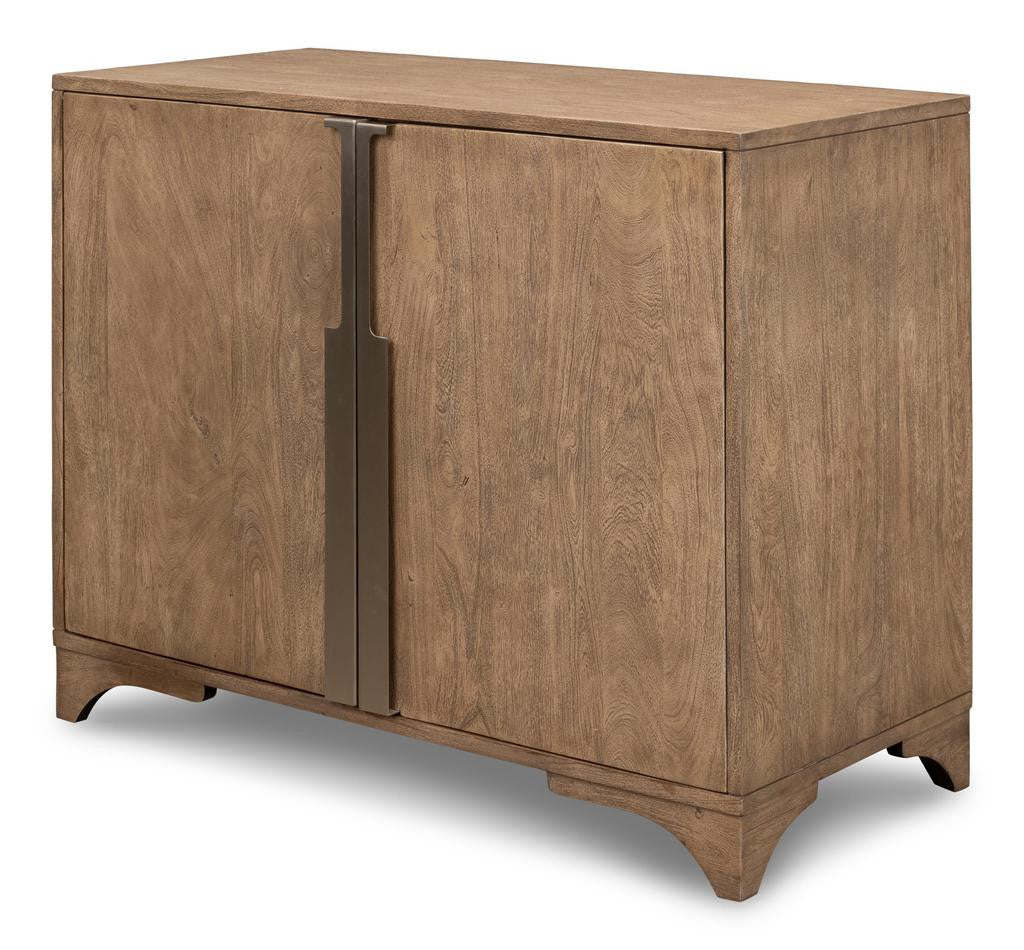 Augustus Tan Two Door Cabinet - Ornate Home