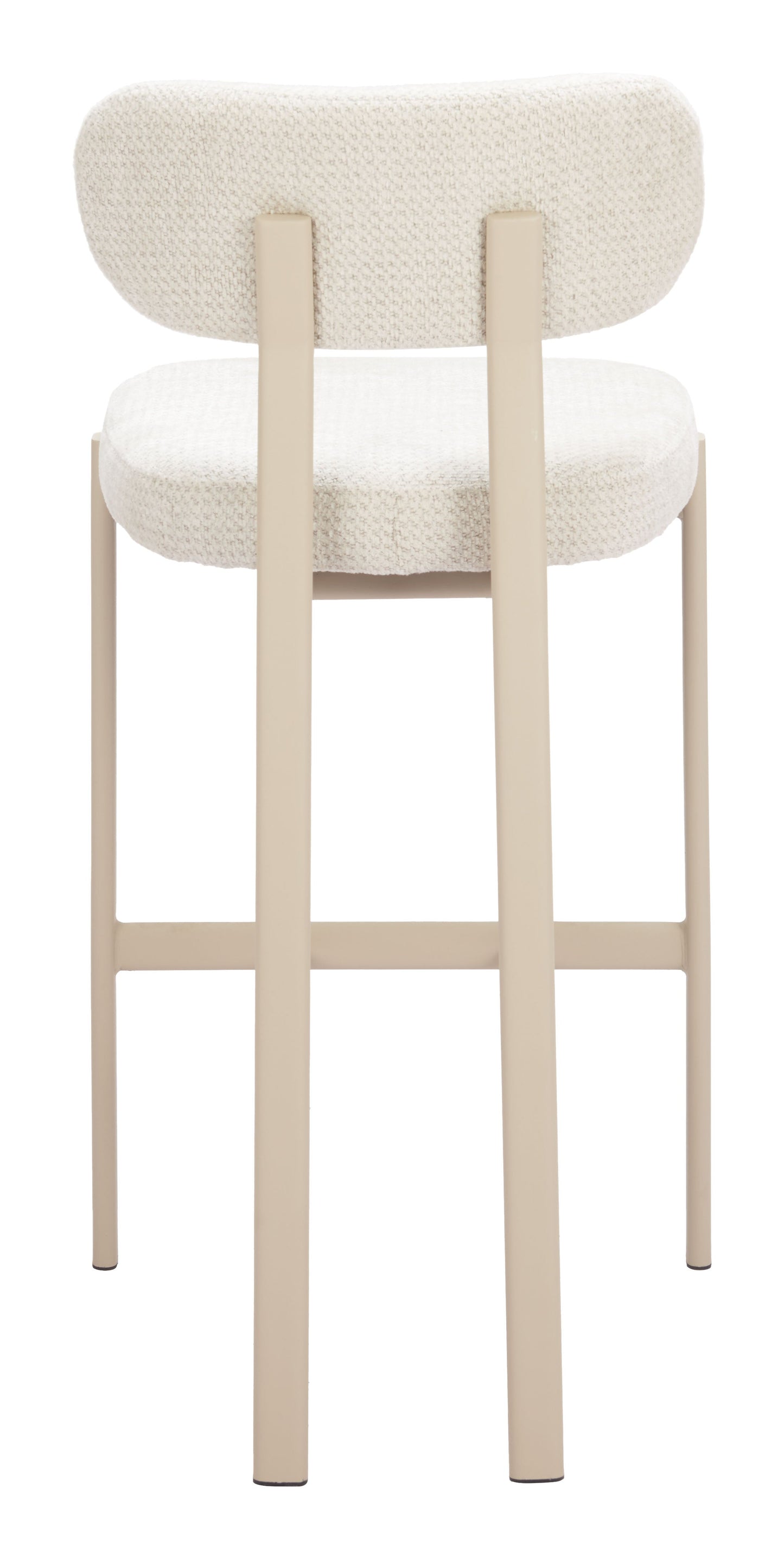 Aurea Light Gray Barstool (Set of 2) - Ornate Home