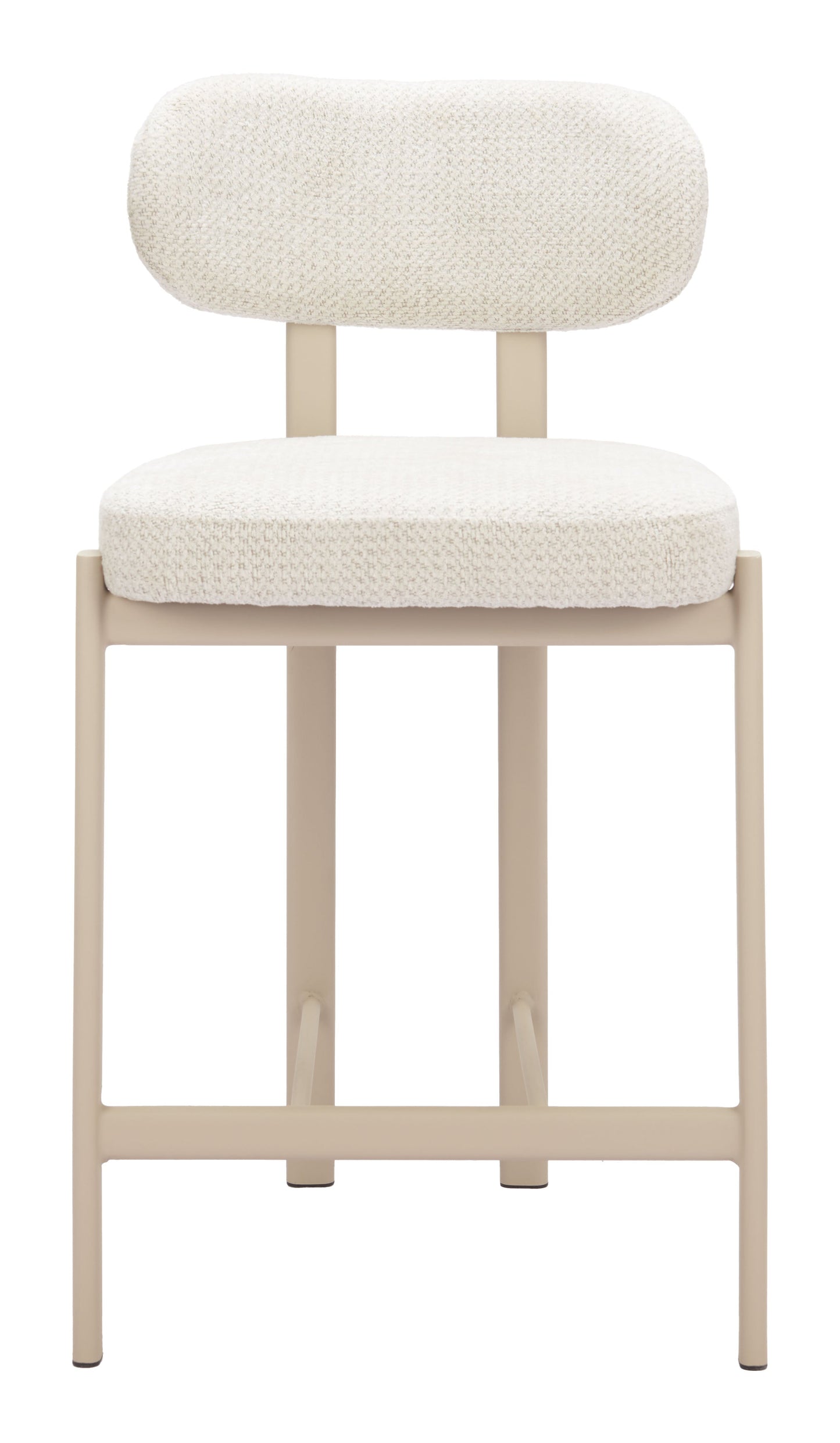 Aurea Light Gray Counter Stool (Set of 2) - Ornate Home